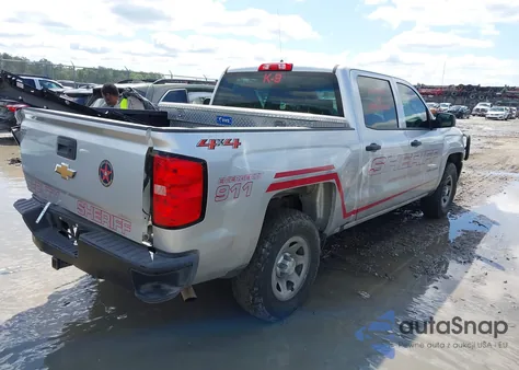 2018 Chevrolet Silverado K1500/K1500 Ls из США, поврежденный, VIN 3GCUKNECXJG301187